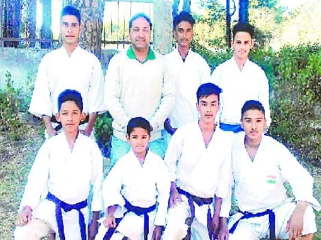 Nepal's seven karate eagle Ranikhet talent show